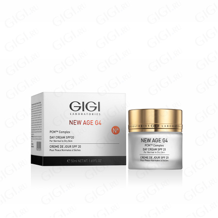 GIGI New Age G4 Day Cream SPF 20 For Normal to Dry Skin